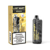 Lost Mary MO5000 Disposable Vape in Blackberry Cherry Lemon flavor with sleek packaging and warning label.