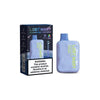 Lost Mary OS5000 disposable vape with colorful packaging and warning label about nicotine content.