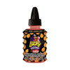 Lucas Gusano Liquid Candy Fuego flavor in a squeezable bottle with spicy mango flavor design.