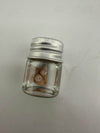 Lucky Gnome Glass Terp Pearl - Lady Torso in a small jar, a playful novelty dab accessory for your rig.