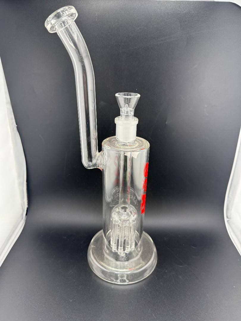 Lucky Goat Glass T515 13' Sherlock Bubbler 18mm 90° with sleek design and high-quality borosilicate glass.