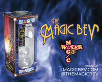 Magic Water Pipe product box featuring the sleek design and glass straw for refreshing beverages.
