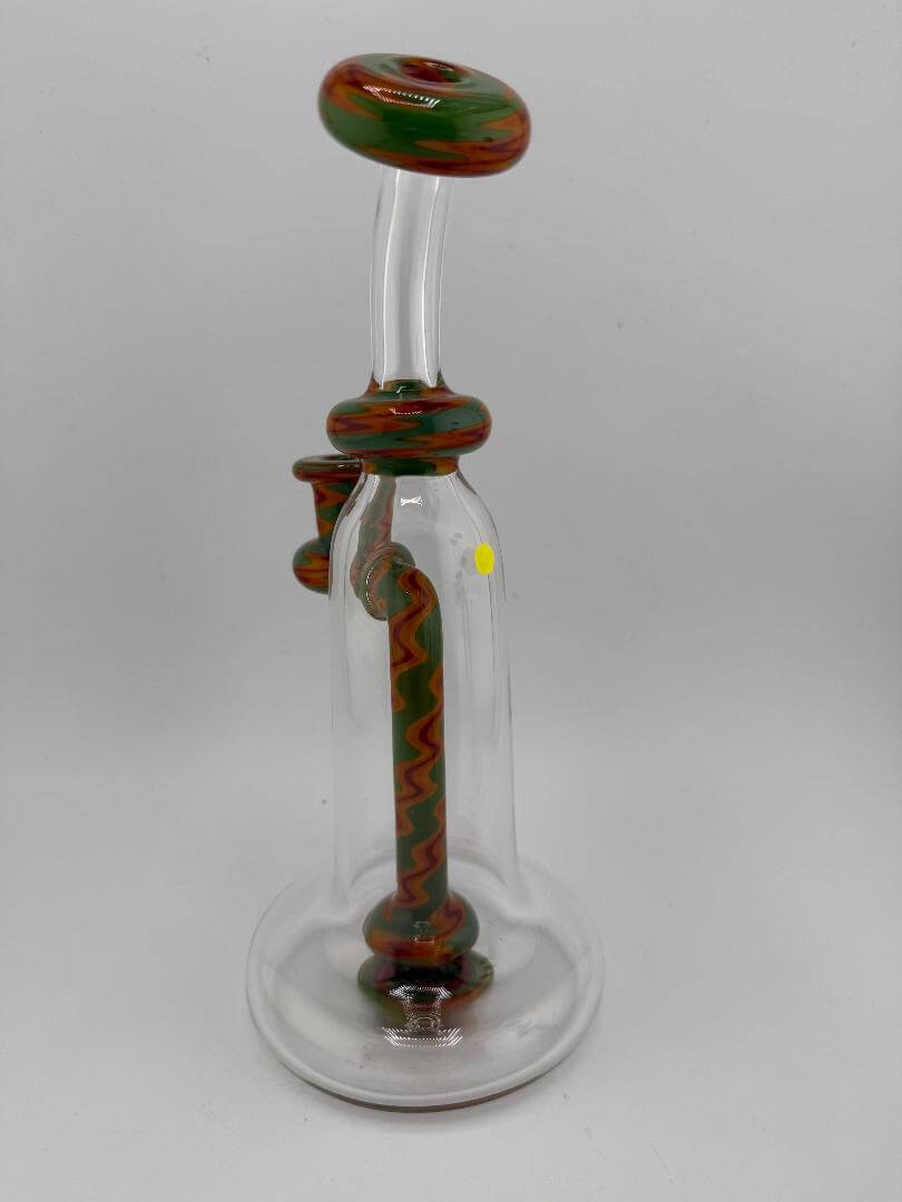 Mcdoogle Glass Banger Hanger Line Work Accents 10mm 90°