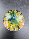 Mcdoogle Glass Marble - 30mm Fume Implosion showcasing vibrant colors and unique designs handcrafted in Spokane.
