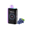 Meloso Bar 30K Disposable Vape in Leo design with grapes, featuring a stylish cosmic display and modern indicators.