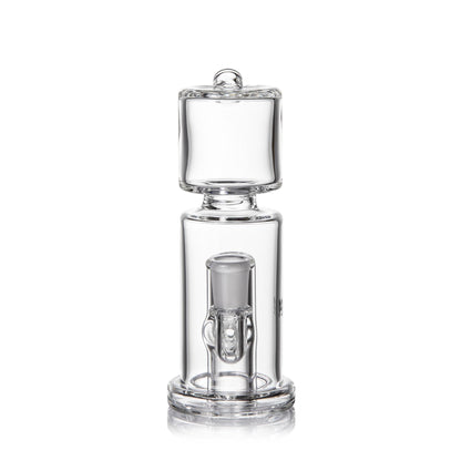 MJ Arsenal Column Mini Rig showcasing its sleek and compact design for efficient vapor production.