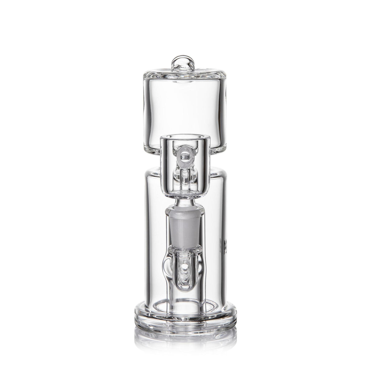 MJ Arsenal Column Mini Rig - sleek glass dab rig with compact design for efficient vapor production