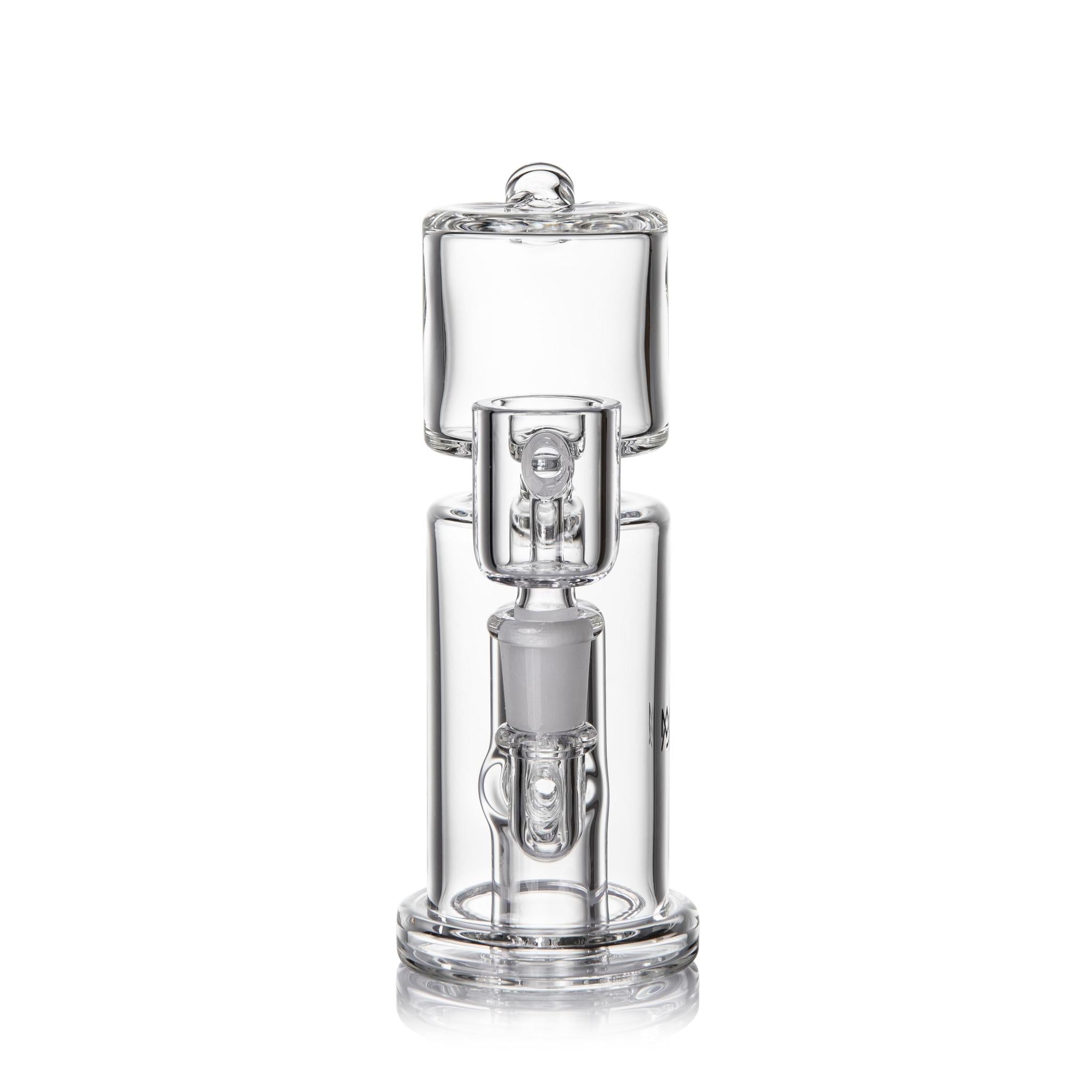 MJ Arsenal Column Mini Rig - sleek glass dab rig with compact design for efficient vapor production