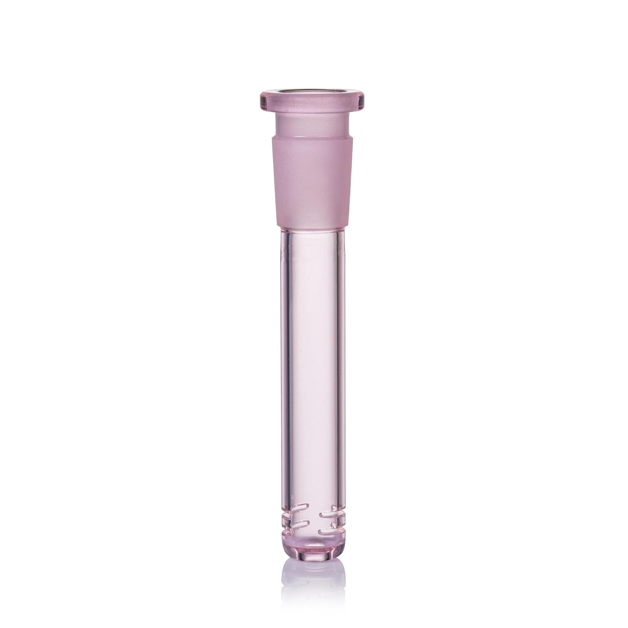 MJ Arsenal Flower Straight Tube - Evermore featuring a pink borosilicate glass design for enhanced smoking experience.