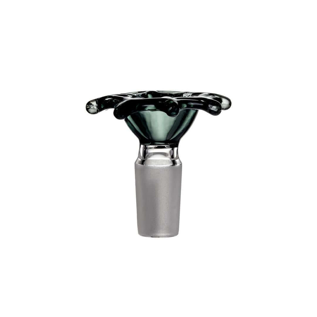 MJ Arsenal Spiderweb Flower Bowl 14mm featuring a unique spiderweb design and durable glass construction.