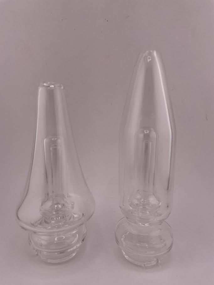 Focus V Carta 2 replacement glass cone, handcrafted borosilicate glass attachments, showcasing cone shape design.