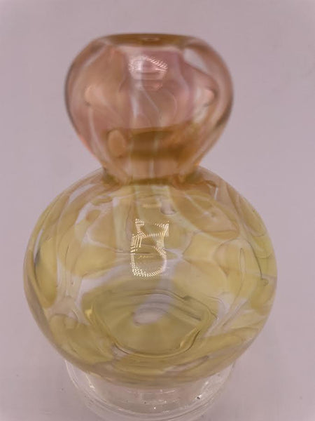 Puffco Peak dry top glass replacement - Fumed Bubble design from Mary Jane's House of Glass, handcrafted for better flavor.