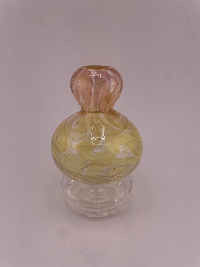 MJHoG Puffco Peak / Peak Pro Dry Top Glass Replacement - Fumed Bubble