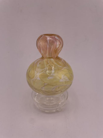 MJHoG Puffco Peak / Peak Pro Dry Top Glass Replacement - Fumed Bubble