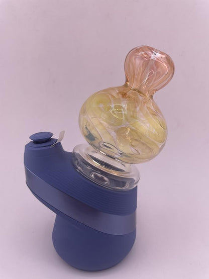 MJHoG Puffco Peak / Peak Pro Dry Top Glass Replacement - Fumed Bubble