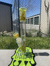 MJHoG Straight Flower Piece - Squiggle tech 14mm 45