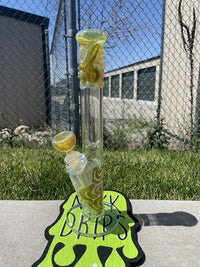 MJHoG Straight Flower Piece - Squiggle tech 14mm 45
