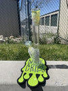 MJHoG Straight Flower Piece - Squiggle tech 14mm 45