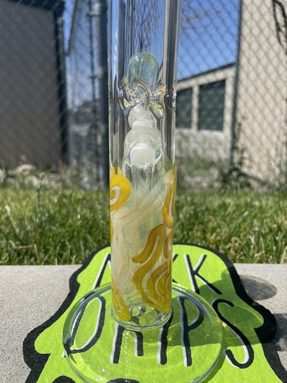 MJHoG Straight Flower Piece - Squiggle tech 14mm 45