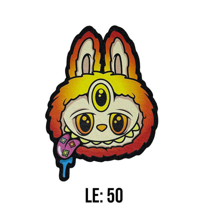 Moodmats  x Born ready Designs Lamumu Blind Bag Psyched Series Limited Edition 50 mat with unique design.