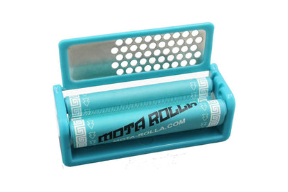 Mota Rola Rolling & Grinding Machine 79mm in blue, designed for easy grinding and rolling.