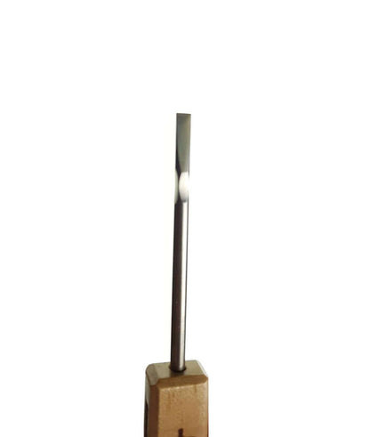 Mystic Timber Dab Tool - Key Chain Flat Shovel with a Grade 2 Titanium Flat Shovel Dabber Tip.