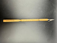Mystic Timber Roach Clip - Blunt Beast long-handled clip showcasing premium craftsmanship and ergonomic design.