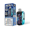 Nexa Ultra 50K Disposable vape with Blueberry Watermelon flavor, offering 40,000 puffs and nicotine warning.