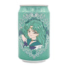 Ocean Bomb Sailor Moon Carbonated Water can with beautiful anime character design.