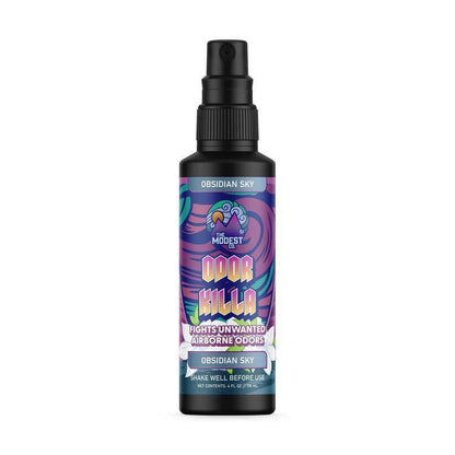 Odor Killa 4oz spray bottle, powerful odor neutralizer for eliminating unwanted smells in home, car, and more.