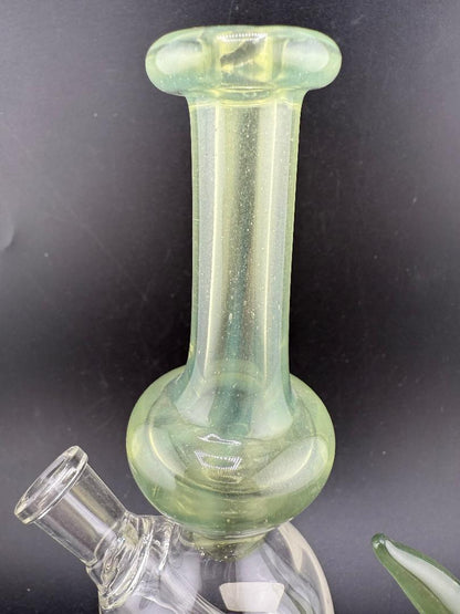 Paul Smith Glass Green CFL Color Changing Rig 10mm 45° with stunning green color-changing glass detail.