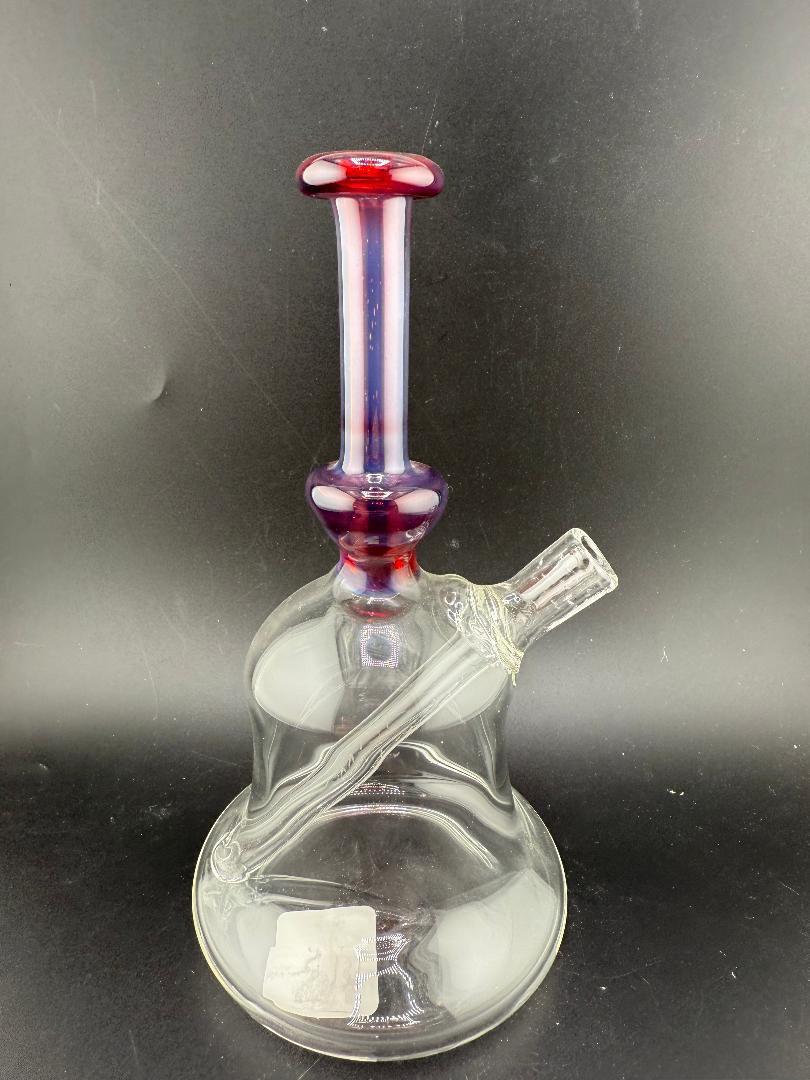 Paul Smith Glass Purple Rig – 10mm 45° Joint showcasing vibrant hand-blown design.