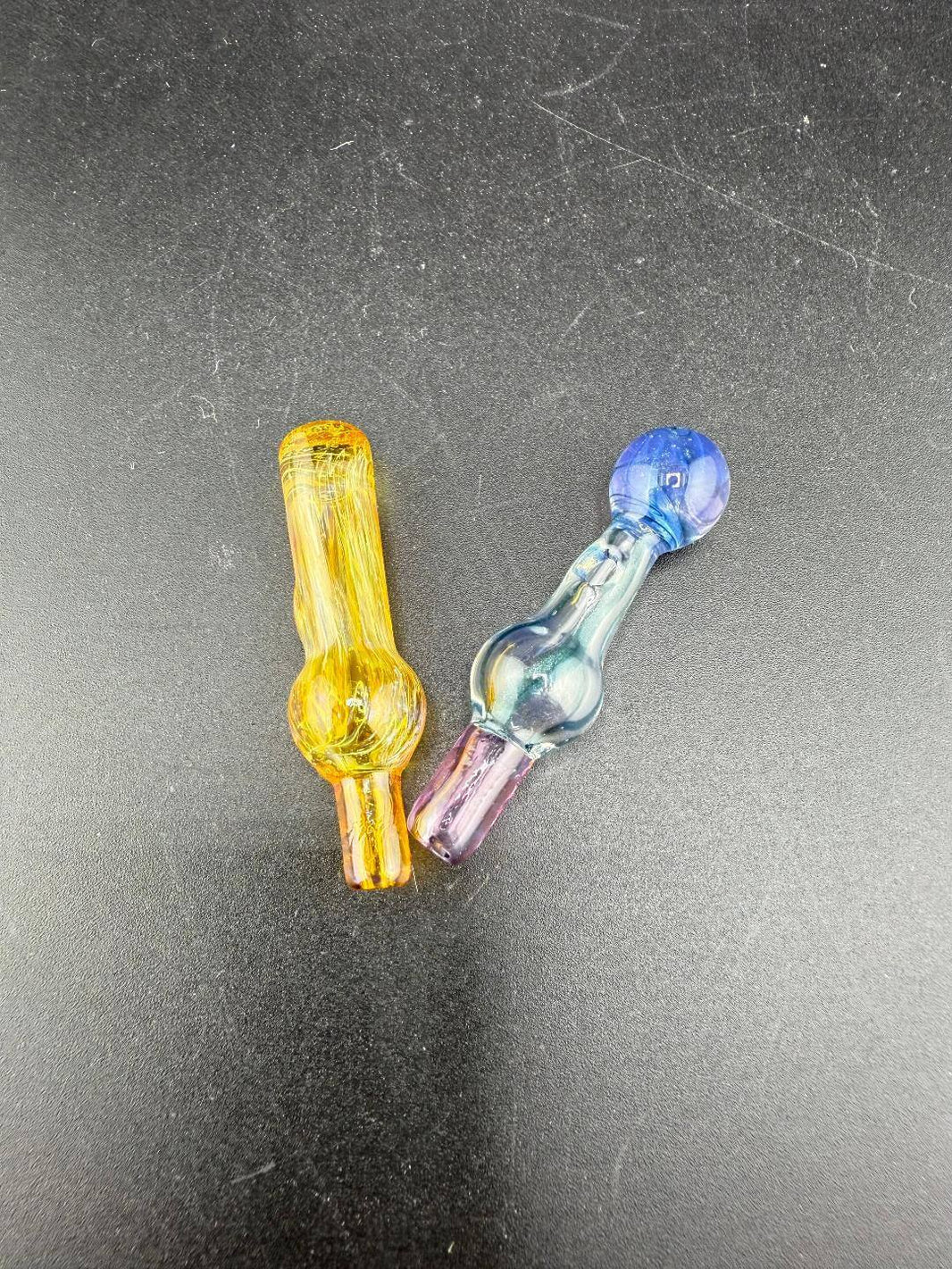 Paulson Pieces Puffco Peak Pro 3DXL Ball Cap in colorful borosilicate glass design.