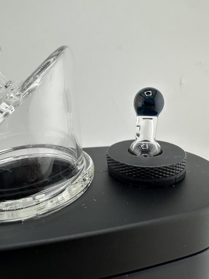 Paulson Pieces Dr Dabber Switch 2 - Spinner Cap with Color Accent installed on device for enhanced performance.