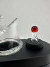 Paulson Pieces Dr Dabber Switch 2 - Spinner Cap with Color Accent on a setup