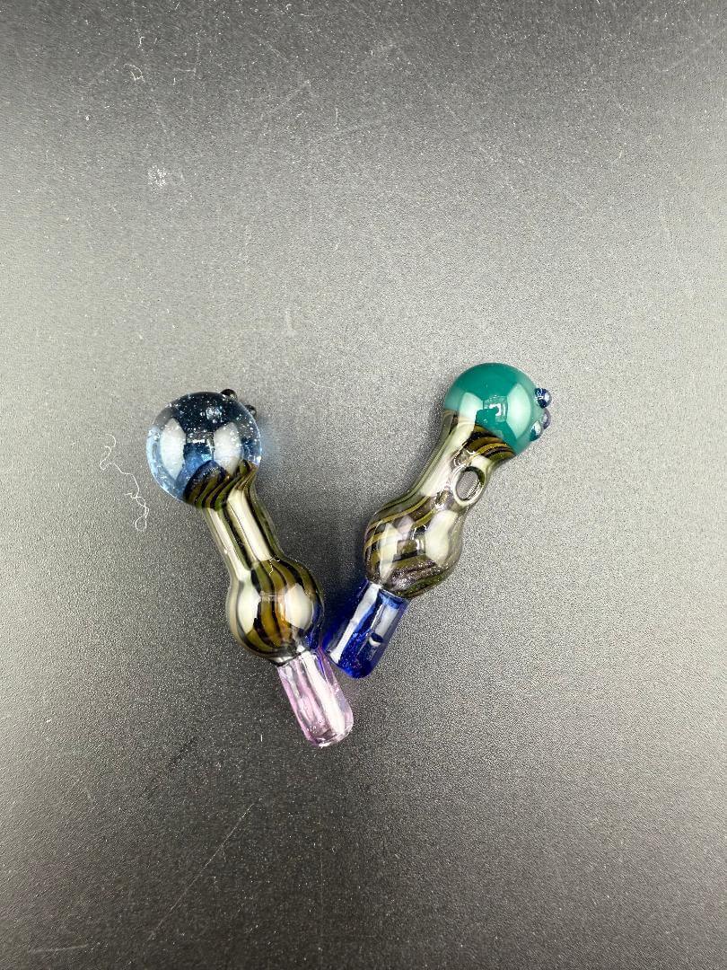 Paulson Pieces Puffco Peak Pro 3DXL Ball Cap displayed in various colors, showcasing premium borosilicate glass craftsmanship.