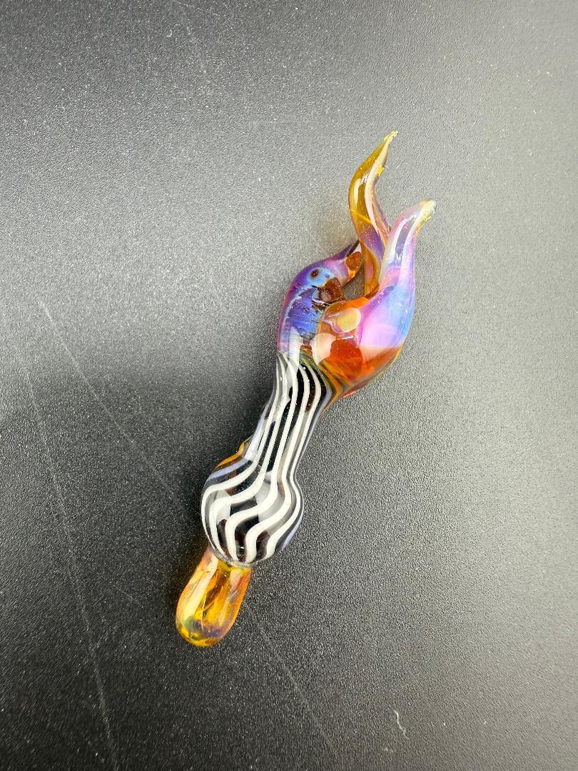 Paulson Pieces Puffco Peak Pro 3DXL Ball Cap - Wig Wag Horn, featuring vibrant colors and intricate design.