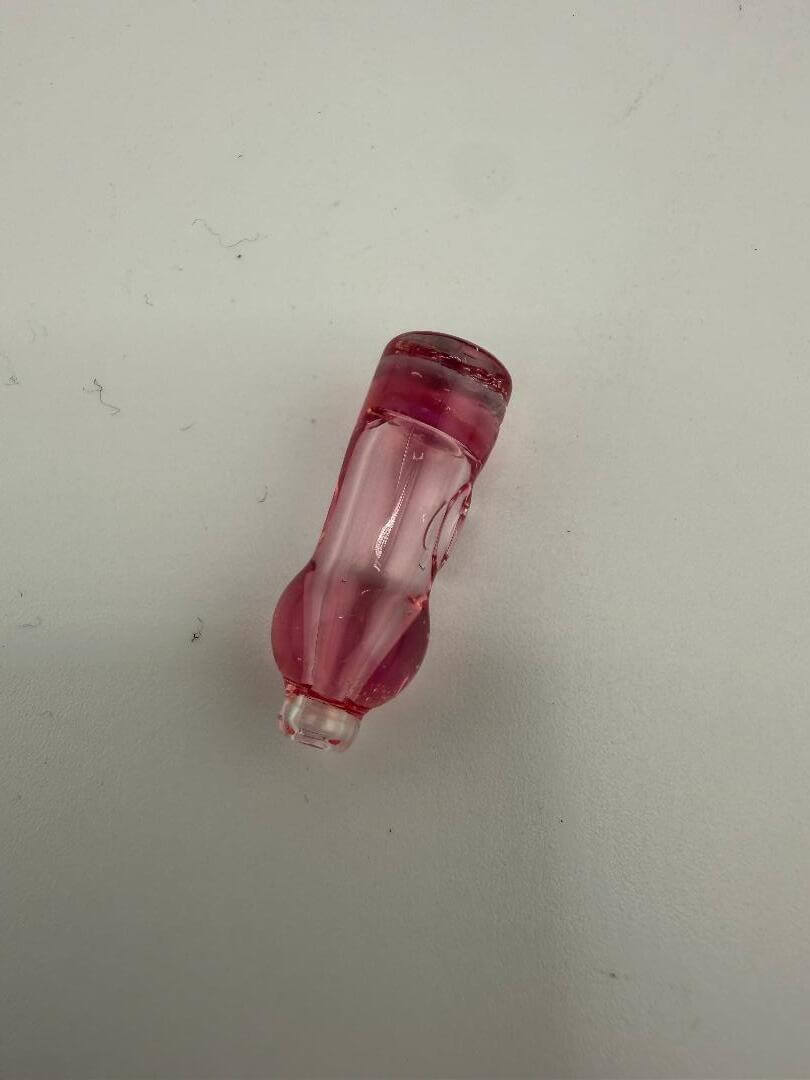 Paulson Pieces Puffco Proxy Joystick in pink, handcrafted accessory for enhanced dabbing experience.