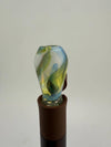 Colorful Paulson Pieces Short Water Color Puffco Pivot Top, handcrafted in Spokane, WA, enhancing your Puffco Peak Pro.