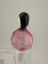 Paulson Pieces Telemagenta 24mm Bubble Cap with pink and black design, perfect for enhancing your smoking experience.