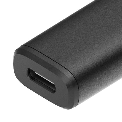 Close-up of the USB-C port on the PAX Era Go device, highlighting its sleek design.
