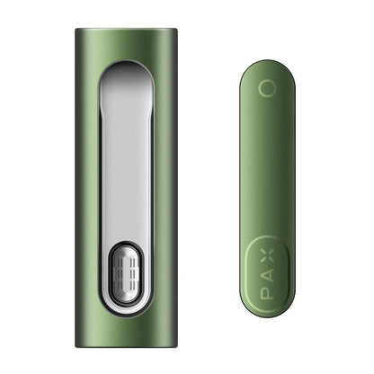 Pax Flow Bundle in Onyx featuring the PAX Flow Device and Grip Sleeve for enhanced vaporization performance.