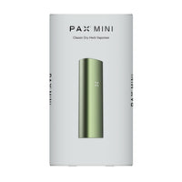 Pax Mini 2 ( COMING SOON ) - Ultra-Portable dry herb vaporizer in sleek green design.