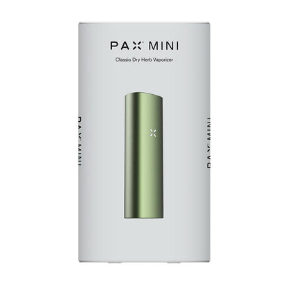 Pax Mini 2 ( COMING SOON ) - Ultra-Portable dry herb vaporizer in sleek green design.