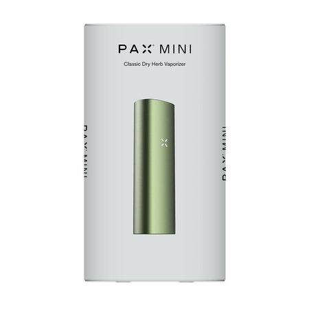 Pax Mini 2 ( COMING SOON ) - Ultra-Portable dry herb vaporizer in sleek green design.