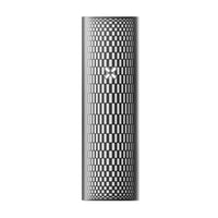 Pax Plus Portable Vaporizer, sleek design with unique pattern, ideal for dry herbs and concentrates.