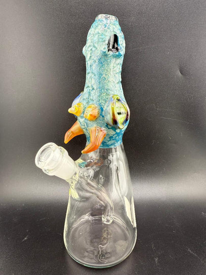Phranq Glass Dragon Top / Clear Base Jammer – 10mm 45° showcasing vivid dragon-themed design.
