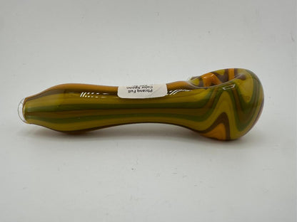 Phranq Glass Dry Pipe - Fully Line Worked