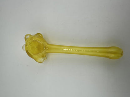 Phranq Glass Hand Pipe - Yellow Long