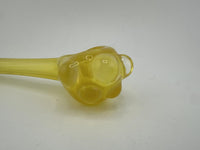 Phranq Glass Hand Pipe - Yellow Long